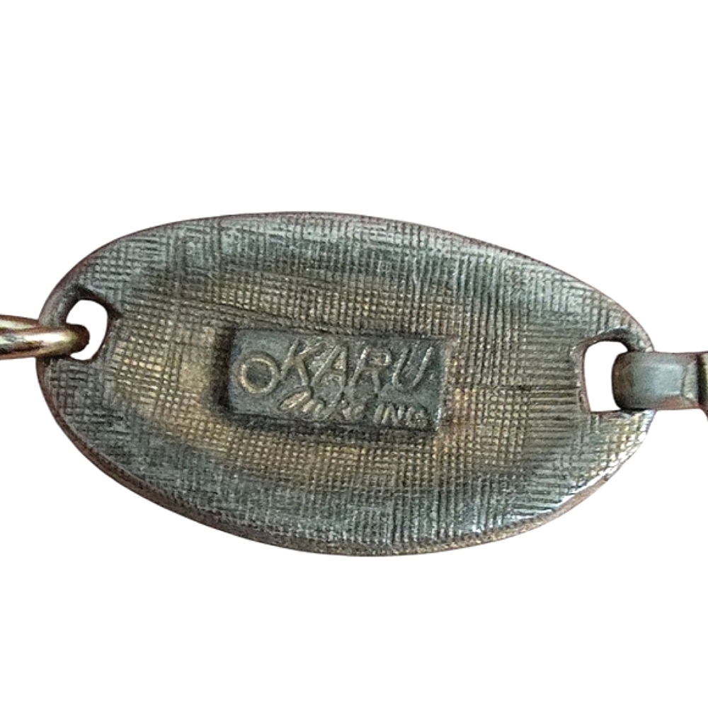 Vintage Karu Arke Inc. Leaf Link Bracelet - Picture 7 of 8